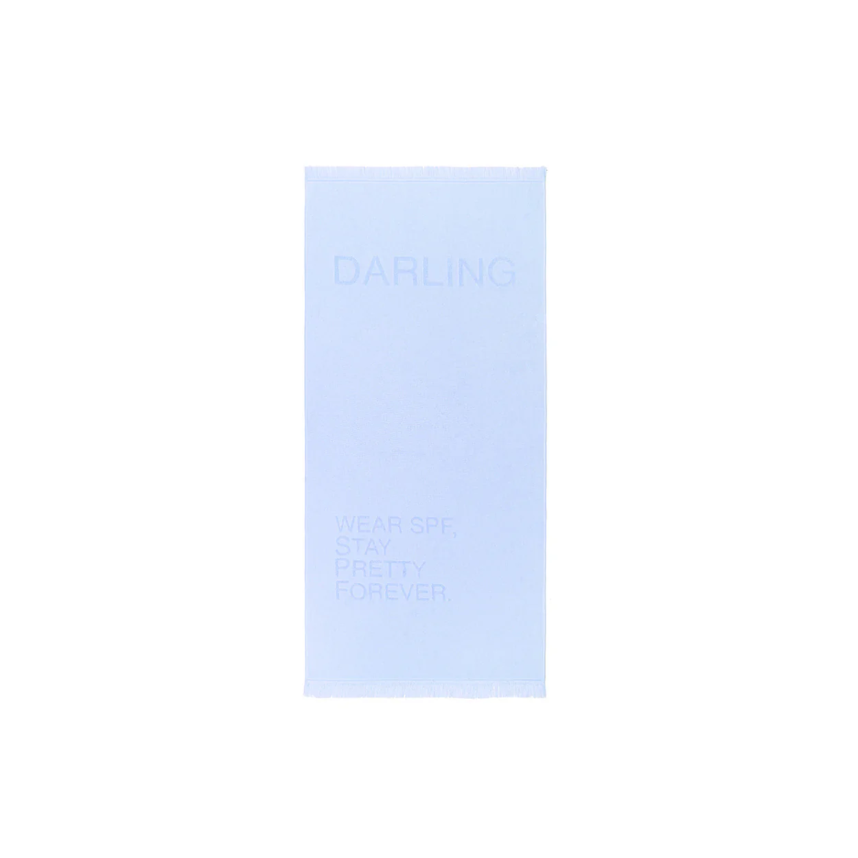 BLUE D BEACH TOWEL